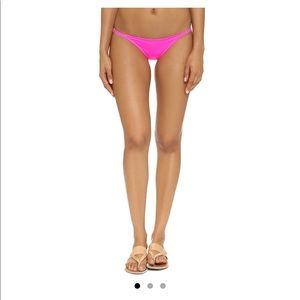 Solid and striped bikini bottom MORGAN